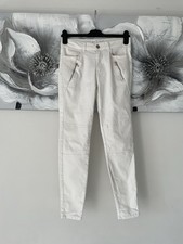 Zara Basic White Skinny Leg