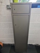 Brattonsound Tall Gun Cabinet / Safe with Ammo Topbox - Used VGC - Collection