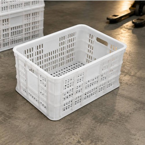 Ventilated plastic crate - ventilated,
