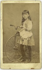 Antique 1880 circus - circus, act