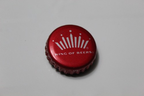 Red budweiser king beers - red,