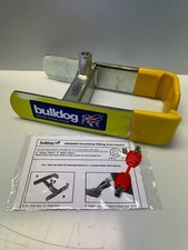 Bulldog EM500SS Wheel Clamp Factory Seconds (some chips or scratches) with 2 key