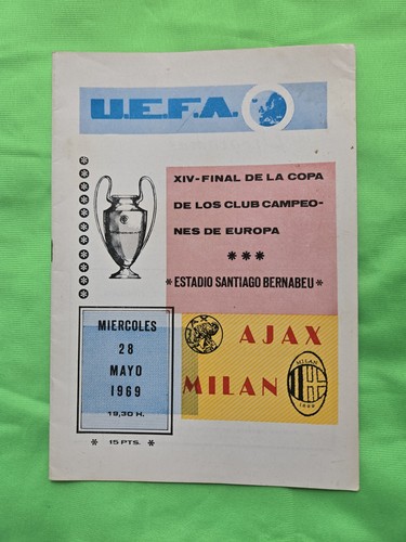Original 1969 european cup - european,