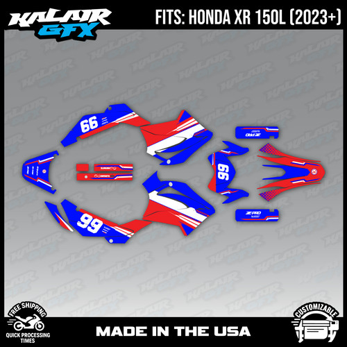 Graphics decal kit for honda - decal,