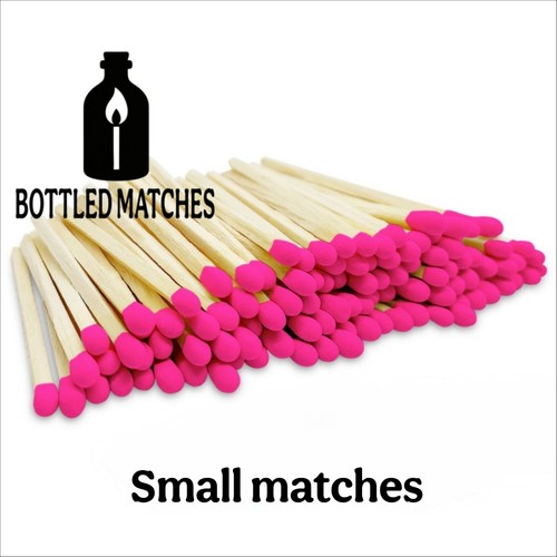 Small coloured safety matches - small,