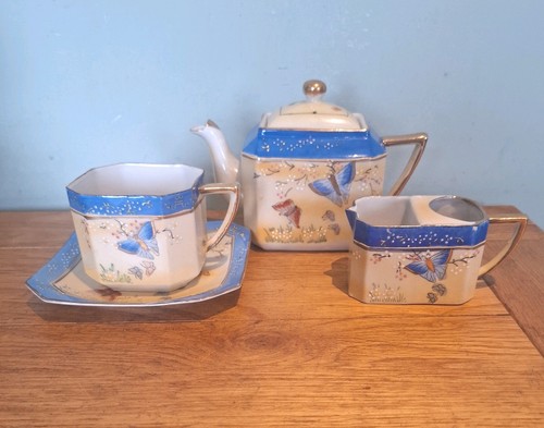 Antique hand painted japanese - antique,