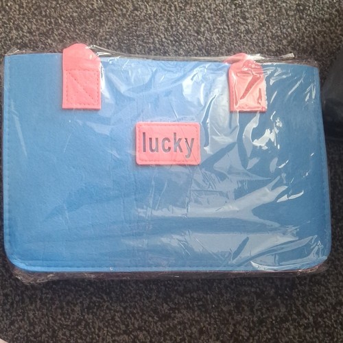 Lucky women blue pink felt - lucky,