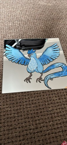 Hand painted articuno - painted,