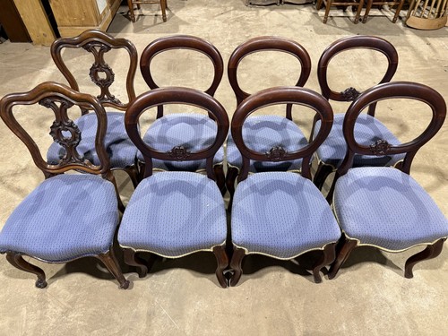 Balloon back chairs - x,