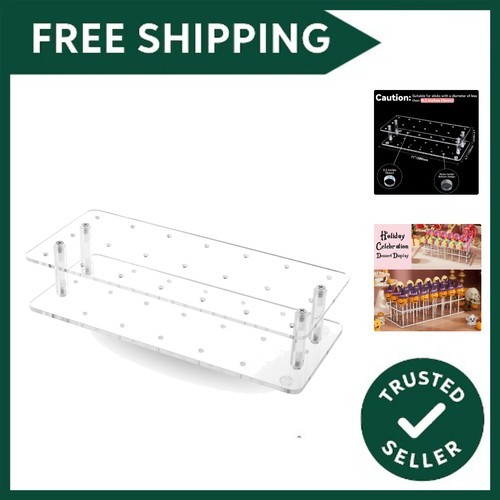 Cake pop stand holes clear - holes,