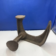 Cobblers Shoe Last Vintage Cast Iron Tool Door Stop Rustic Interior Piece