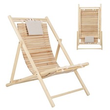 3 Position Wooden Recliner