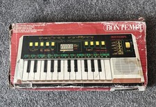 BONTEMPI HT 313 - VERY Rare 1980s Keyboard - Working No Battery Cover  Free P&P