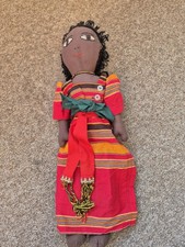 Handmade African Cloth Doll
