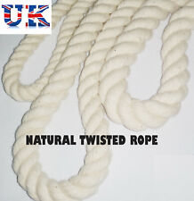 Natural Beige Cotton Twisted