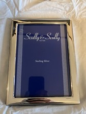 Scully & Scully Beaded Sterling Silver Picture Frames (5x7)