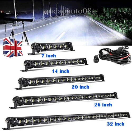 Led work light - bar, road