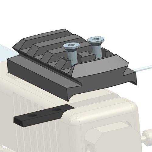 Optics scope plate - for, glock
