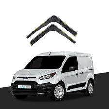 Ford Transit Connect MK2 2013-2023 2 Door Van Wind Deflectors 2pc Tinted