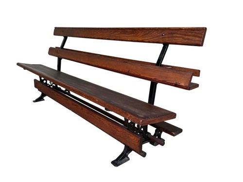 Victorian bench made wood - victorian,