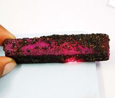 Natural 251.25 Ct Earth Mined Red Ruby Rough Loose Gemstone Rod