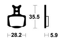 TECNIUM SINTERED BRAKE PADS