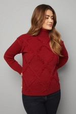 Wallis Red Jumper Womens