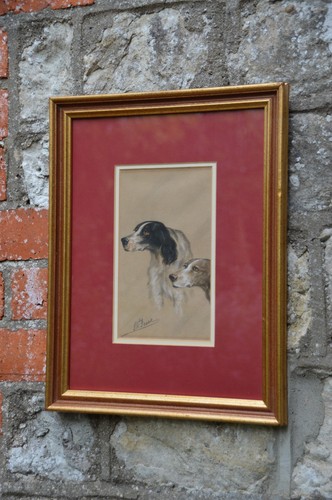 Original pastel drawing - pastel, /