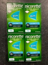 NICORETTE ICY WHITE 2MG GUM *