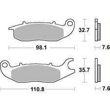 Athena Brake Pads For Rieju RS