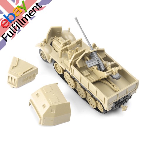 Diy flak37 half track - diy, 4d