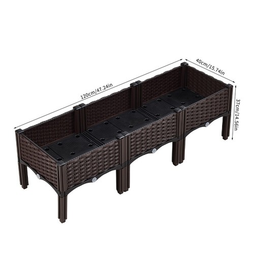 Large raised garden bed - raised,