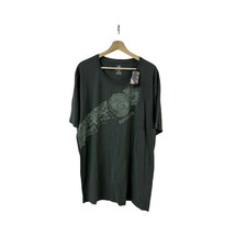 Converse Dark Green Cotton Graphic T-Shirt Mens