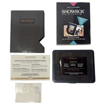 Vintage Showbox Photo Viewer Charcoal 3.5x5” Burnes 35mm Film Holds 40 Photos
