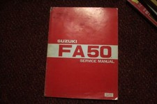 1980 SUZUKI FA50 SERVICE