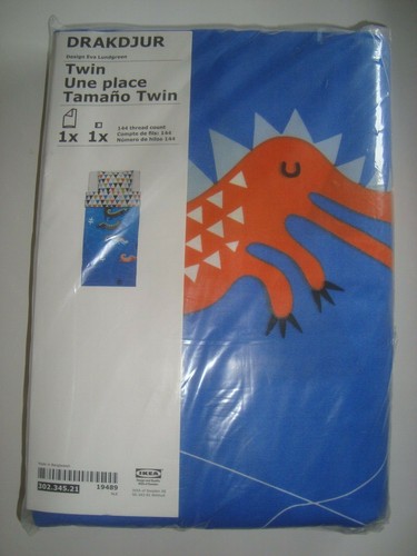 Ikea drakdjur twin duvet cover - drakdjur,