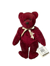 Holy Bear Sacrament Series 1999 Grace Dove Holy Bible Burgundy Christian Bear