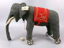 Vintage steiff elephant - vintage, toy