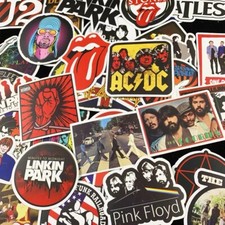 Rock stickers lot - rock,