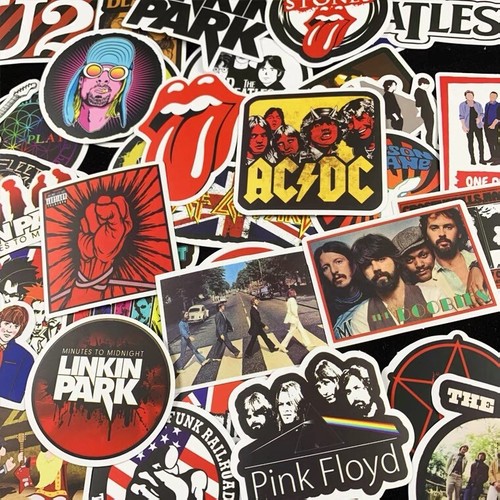 Rock stickers lot heavy - stickers,