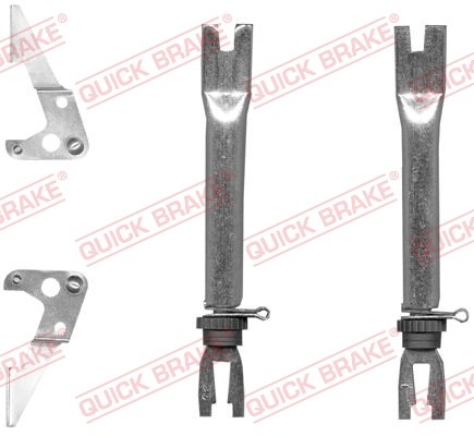 Rear quick brake 102 024 - 53,