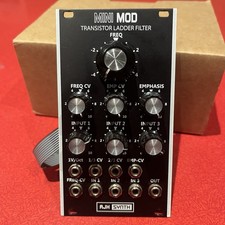AJH Synth MiniMod Transistor Ladder Filter Minimoog VCF Eurorack Module Black