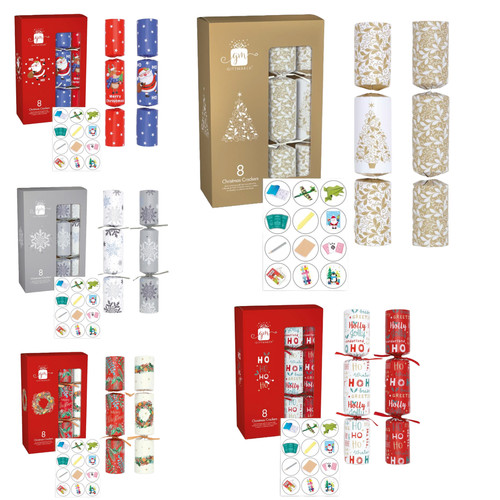 Christmas crackers 12 pack - christmas,