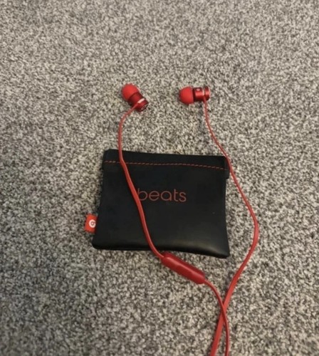 Beats headphones red and black - beats,