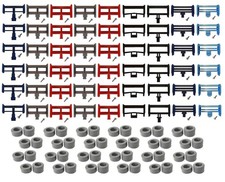 Rear Wings Spoilers For Vintage 1980s & 1990s Scalextric Formula 1 F1 Cars