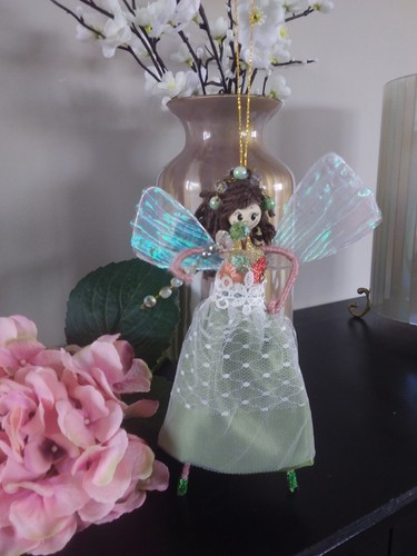Handmade woodland fairy fern - handmade,