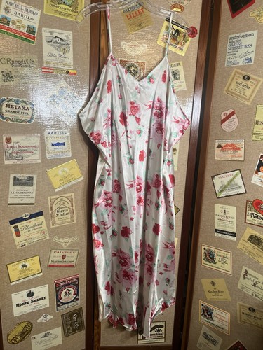 Satin slip dress - satin,