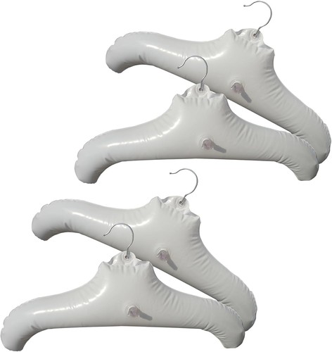 White inflatable travel - white,