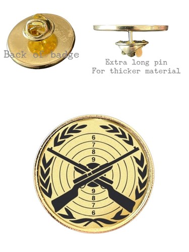 Crossed rifles target shooting - rifles,
