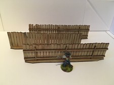 28mm High plank fence x 5 kits